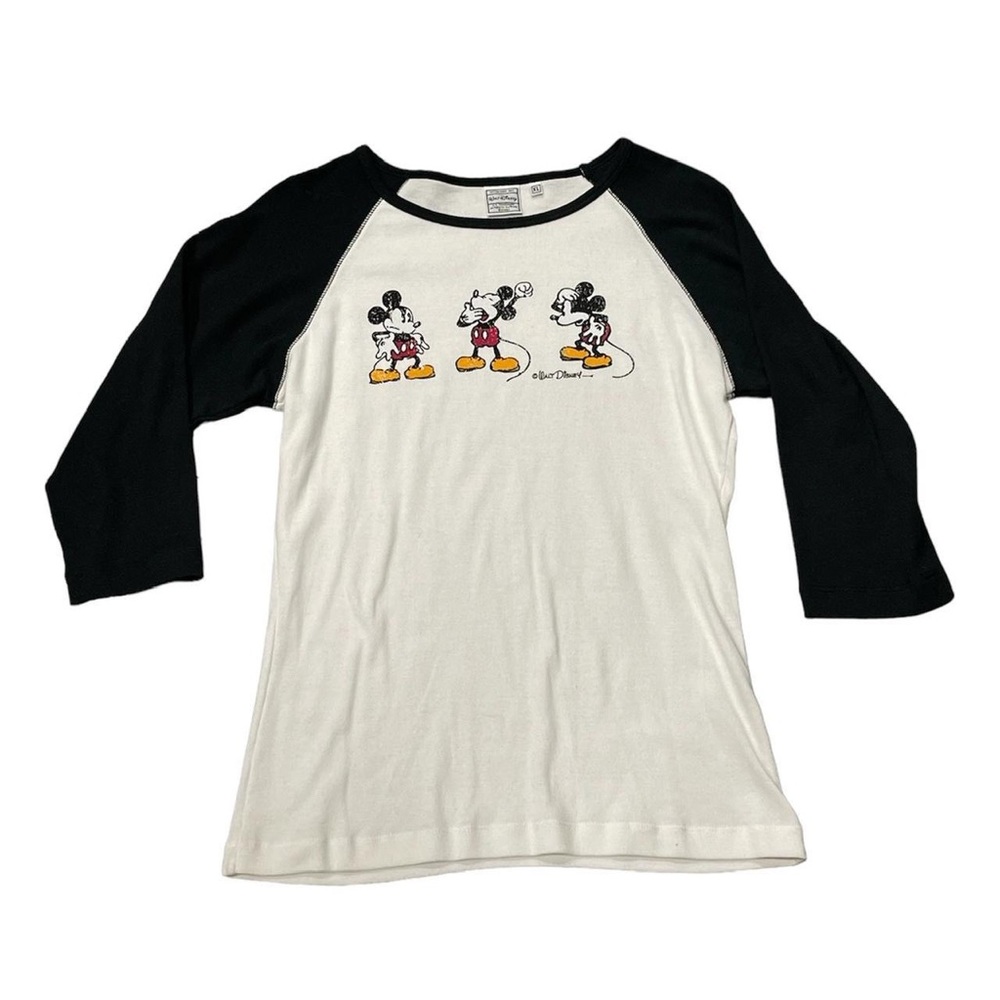vintage Mickey Mouse baseball tee • size xl